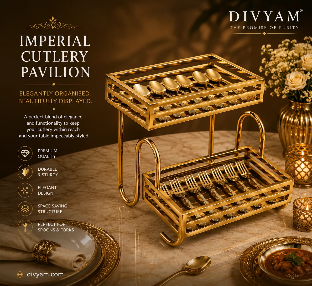 Imperial Cutlery Pavilion presentation by D I V Y A M®